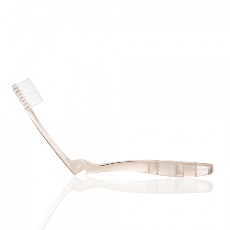 Зубная щетка Revyline S4000 Travel Glass, персиковая
