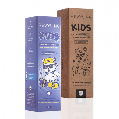 Зубная паста Revyline Kids Черника, 60 г