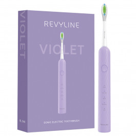 Электрическая звуковая зубная щётка Revyline RL 044 Violet