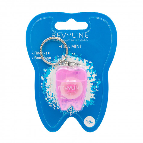 Зубная нить вощеная Revyline floss mini, 15 m